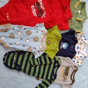 Set of newborn onesies